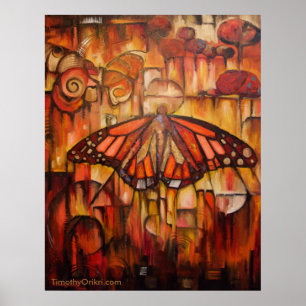 Asas Emergentes do outono - Impressão de Tela