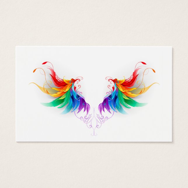 Asas Fluffy Rainbow (Frente)
