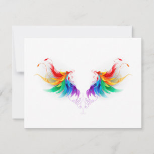 Asas Fluffy Rainbow