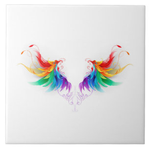 Asas Fluffy Rainbow