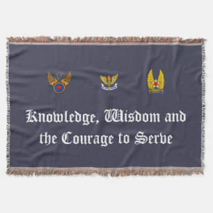 Asas prateadas jogam cobertor