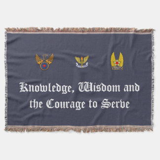 Asas prateadas jogam cobertor