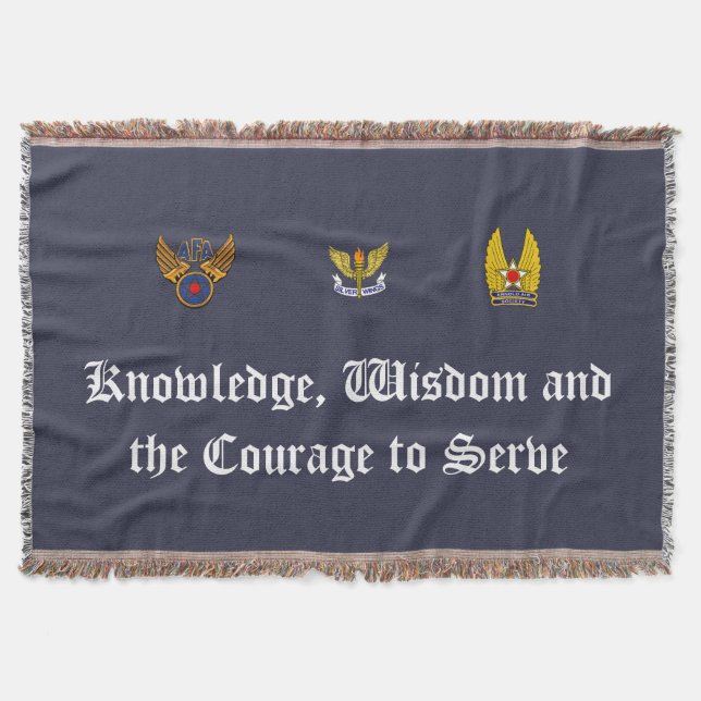 Asas prateadas jogam cobertor (Frente)