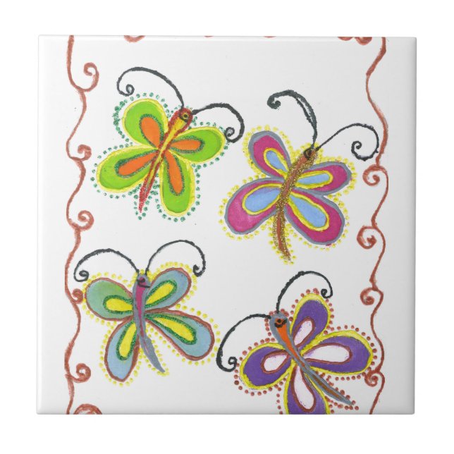 Asas Whimsical: design de Asas Butterfly Estontean (Frente)
