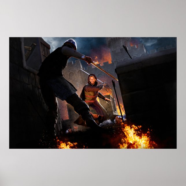 Ascendente de Espadas - Poster médio (Frente)