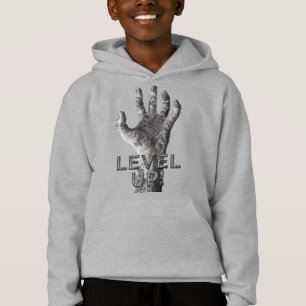 "Ascendentes nivelados!" Camisas & jaquetas da mã
