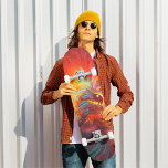 Ascensão de Phoenix mítica do skate Flames<br><div class="desc">Ascensão mítica de Phoenix do skate Flames,  experimente o calor da Fênix com nossa design de skate ousada e vibrante</div>