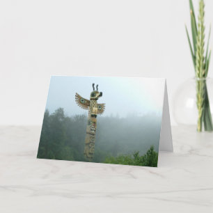 Ascensão do Totem no cartão da névoa