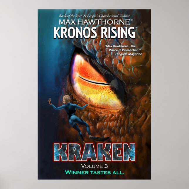 Ascensão Kronos: Kraken Vol. 3 poster de arte cobr (Frente)