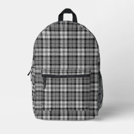 Ash Cinza Blackwatch Campbell Tartan Xadrez