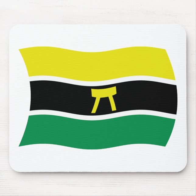 Ashanti Pessoas Flag Mousepad (Frente)