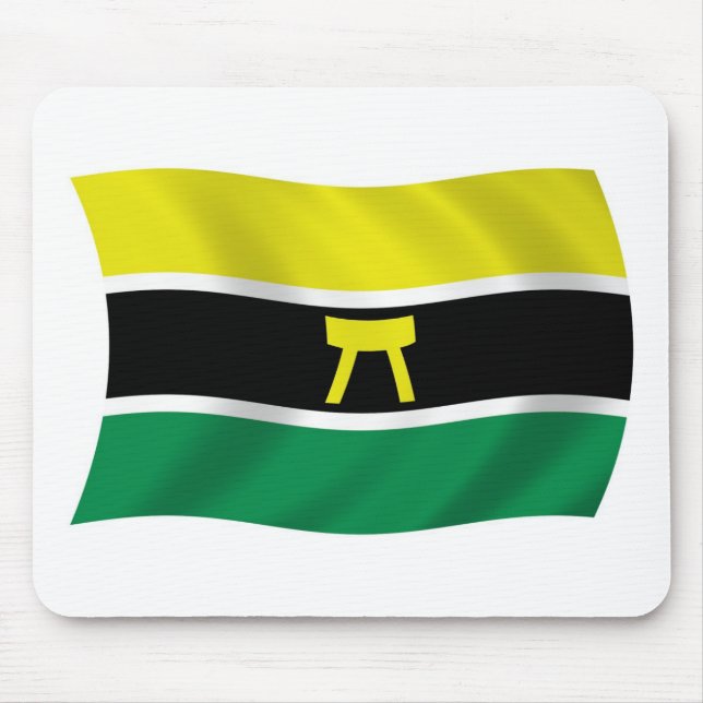 Ashanti Pessoas Flag Mousepad (Frente)