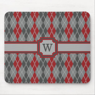 Ashes e Embers Argyle Mousepad