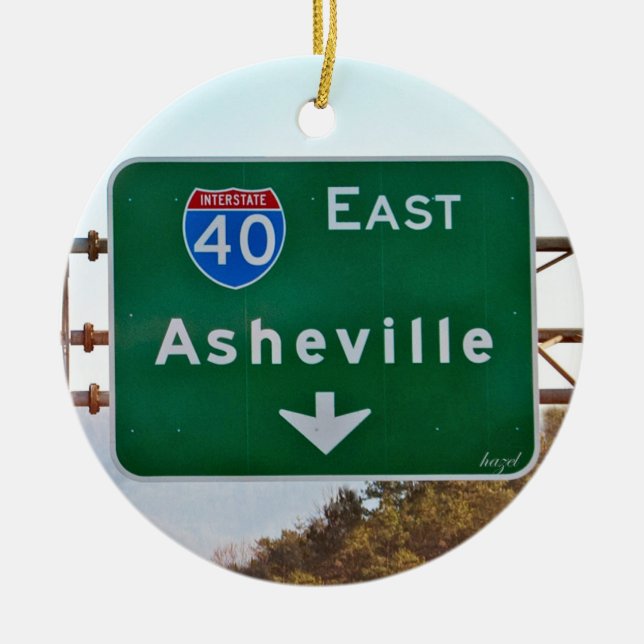 Asheville Enfeites de natal, Carolina do Norte (Frente)