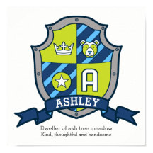 Ashley boys que significa urso poster da crista ve