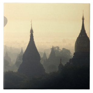 Ásia, Birmânia, (Mianmar), Pagan (Bagan) Ar Quente