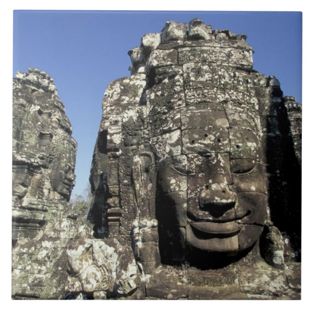 Ásia, Camboja, Siem Reap, Angkor Thom (século XII  (Frente)
