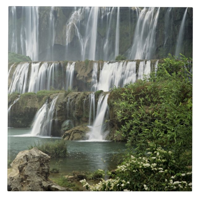 Ásia, China, Província de Yunnan, Qujing, Luoping (Frente)