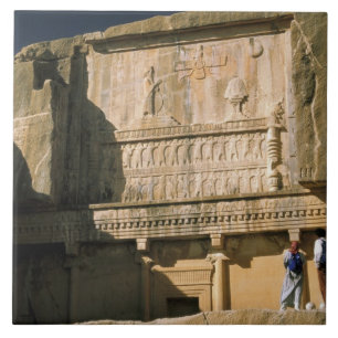 Ásia, Irã, Persepolis.Túmulo de Dario, o Grande.