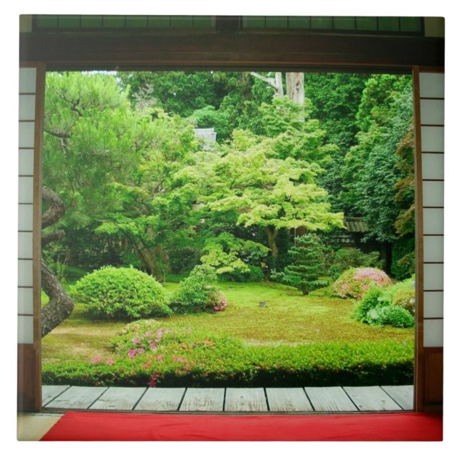 Ásia, Japão, Quioto. Zen Garden 2 (Frente)