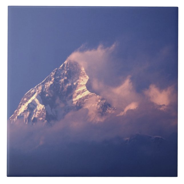 Ásia, Nepal. Machhapuchhare (Frente)