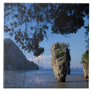 Ásia, Tailândia, Ao Phangnga NP, litoral, Karst