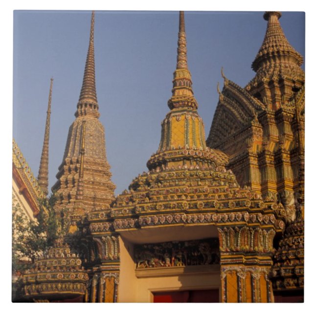 Ásia, Tailândia, Bangkok, Wat Po, a cidade mais an (Frente)