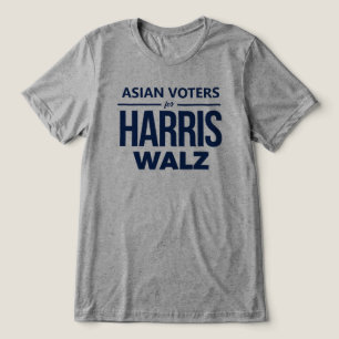 Asiáticos para Harris Walz