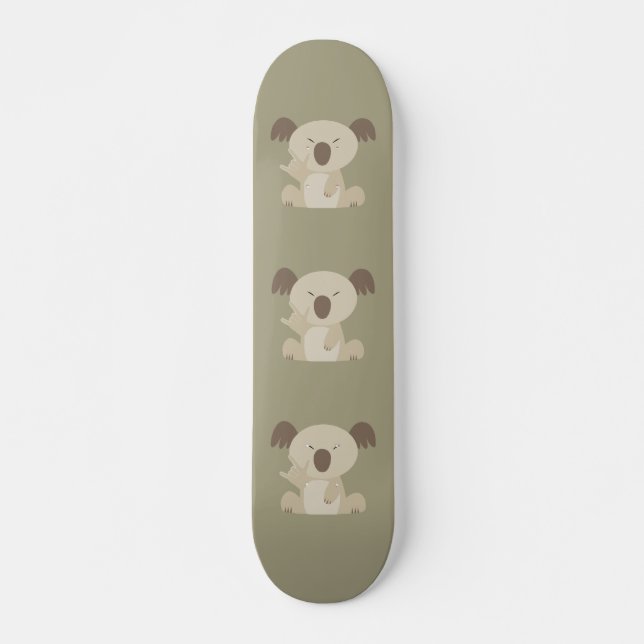 ASL I Love You Koala Skateboard (Frente)