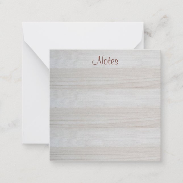 Aspecto de madeira Elegante de Modelo com Script M (Frente)