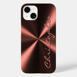 Aspecto Metálico Radial Personalizado - Cobre