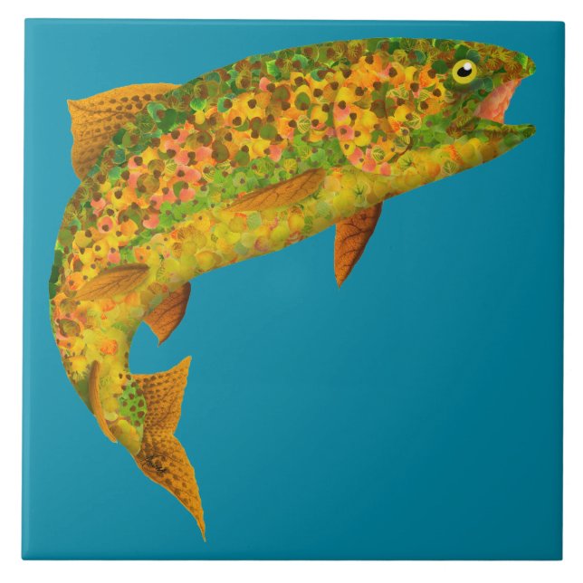 Aspen Leaf Rainbow Trout 2 (Frente)