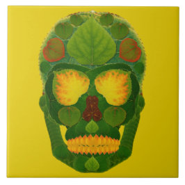 Aspen Leaf Skull 9