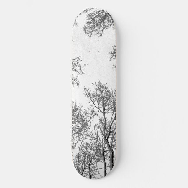 Aspen Skateboard Deck - Noite Branca (Frente)