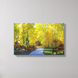 "Aspen Walkway", outono, Canvas