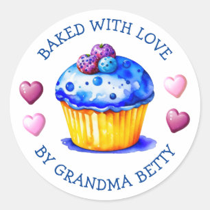 Assados com Amor, Etiquetas de Cupcakes Feitos à M