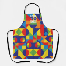Assar com Love Apron