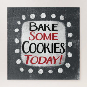 Assar De Alguns Cookies Hoje Quebra-cabeça de Jigs
