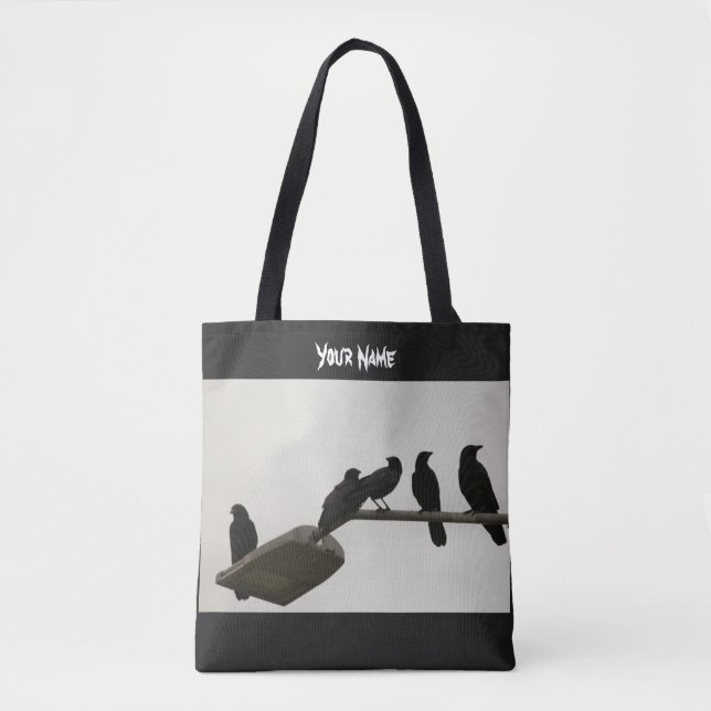 Assassinato na luz da rua T-Shirt Tote Bag (Frente)