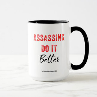 Assassino melhora a caneca de café