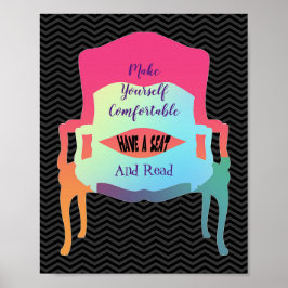 Assento e Poster de leitura