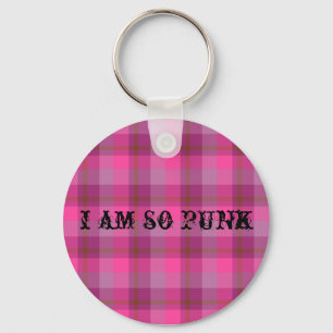 Assim chaveiro da xadrez do punk