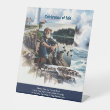 Assinar o Sinal de Pedestal do Livro Convidado