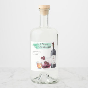 Assinatura Cocktail Receber Rótulo de Favor de Cas