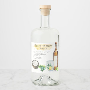 Assinatura Cocktail Receber Rótulo de Favor de Cas