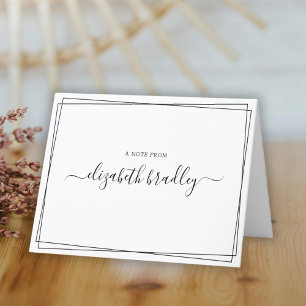 Assinatura Monográfica Do Cartão De Nota