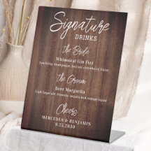 Assinatura Russa Bebe Bar de Casamento Personaliza