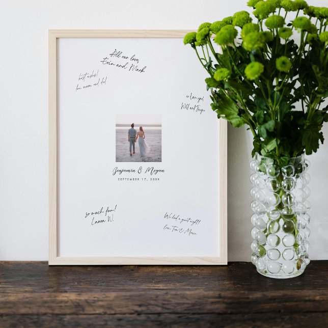 Assinaturas Manuscritas de Casamento Poster (Criador carregado)