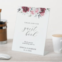 Assine nosso livro de convidados | Rosa de Maroon