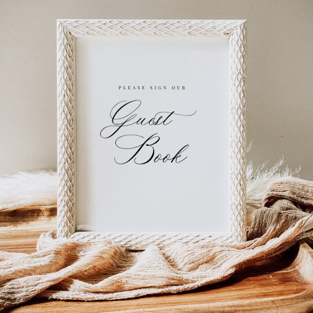 Assine nosso Poster de Sinal de Mesa de de Recepçã (Criador carregado)